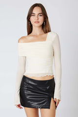 Asymmetrical Long Sleeve Top