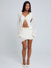 Vyorix MAE MINI SKIRT IVORY