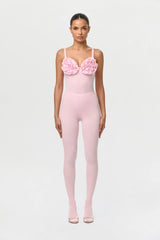 Naked Rose Tank Bodysuit