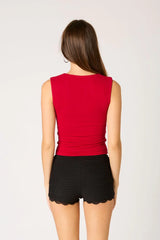Coquette Knit Top