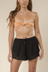 Flow Short Embroidery