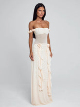 Vyorix MARCELINE MAXI DRESS BEIGE
