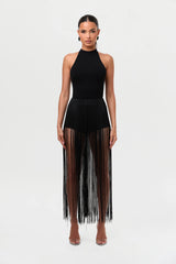 Butter Fringe Hot Pants