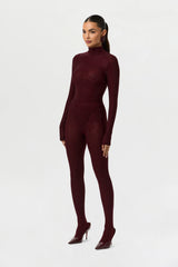 Crystal Closed Toe Leggings Petite