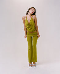 THE LIZA PANT IN GREEN