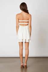 Twisted Keyhole Mini Dress