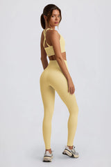 Super Sculpt Seamless High-Waist Leggings in Butter Yellow