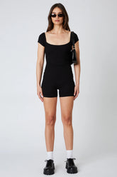 Ribbed Romper