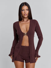 Vyorix VELMA SHORTS CHOCOLATE