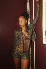 THE GIGI TOP IN CHEETAH