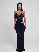 Vyorix MUTIA MAXI DRESS NAVY