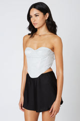 Glittered Corset Top
