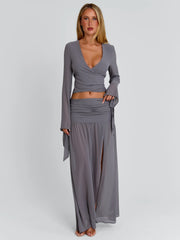 Vyorix LIVVIE TOP GREY