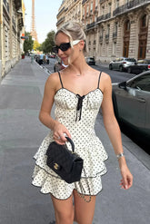 Polka Dot Mini Dress