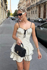 Polka Dot Mini Dress