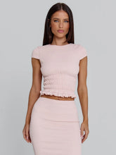 Vyorix JUNIE TOP BABY PINK