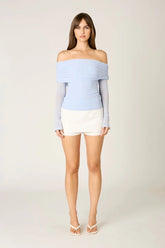 Off Shoulder Long Sleeve