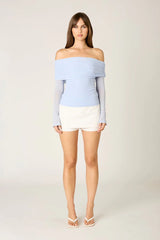 Off Shoulder Long Sleeve