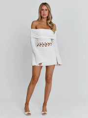 Vyorix SYLVAINE MINI DRESS WHITE