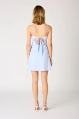 Gingham Mini Slip Dress