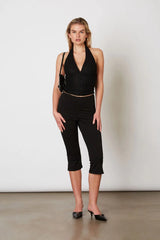 Lace Up Capri