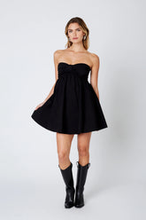 Strapless Babydoll Dress
