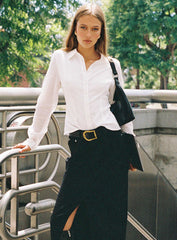 Fogler Classic White Shirt – Timeless Button-Up for Effortless Style