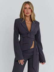 Vyorix RIVERIA BLAZER CHARCOAL
