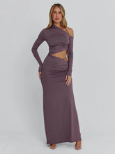 Vyorix SERAYA MAXI DRESS MAUVE