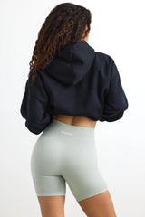 Super Sculpt Seamless Biker Shorts in Grey