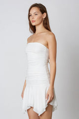 Mesh Asymmetrical Dress