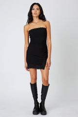 Ruched Bodycon Mini Dress
