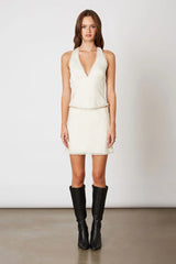 Bias Jacquard Mini Skirt
