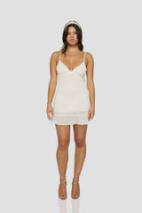 THE BUTTERFLY DRESS IN IVORY