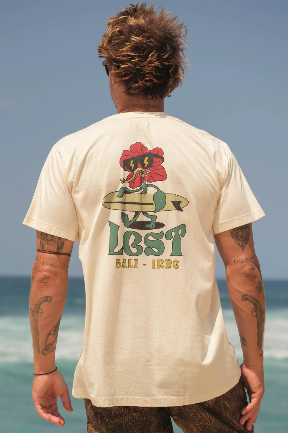 Ts Hibiscus Surf Toon