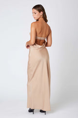Strapless Bias Gown