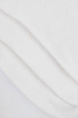 Ribbed Crew Sock Bundle in White