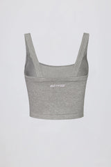 Super Sculpt Seamless Longline Camisole Top in Grey Marl