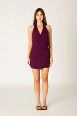 Stretch Jersey Wrap Dress
