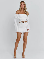 Vyorix SYLVAINE MINI DRESS WHITE