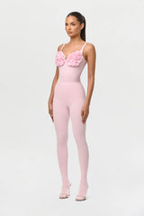 Naked Rose Tank Bodysuit