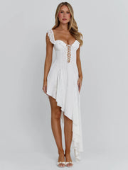 Vyorix BRISA MAXI DRESS WHITE