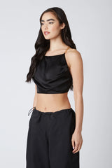 Satin Halter Top