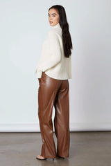 Faux Leather Pants