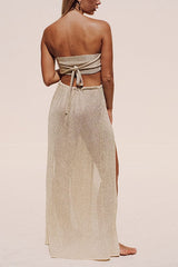 Gwen Knit Slit Skirt