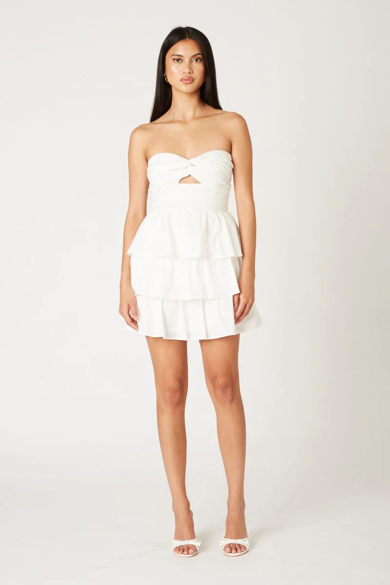Tiered Mini Dress