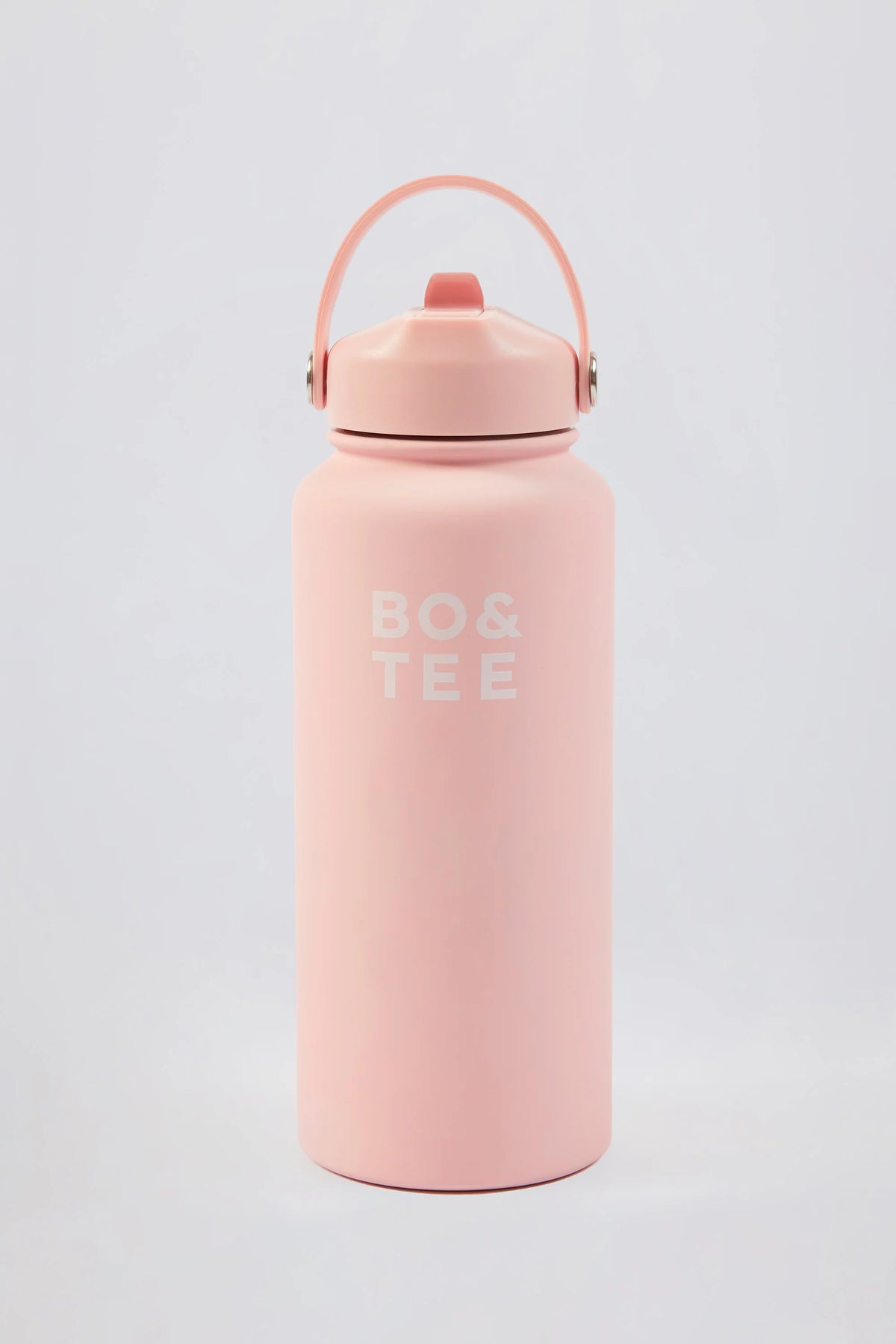 Thermos Water Bottle in Bubblegum Pink