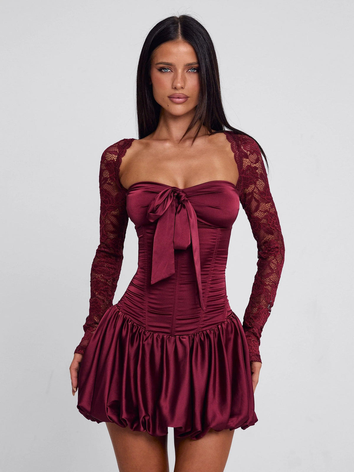 Vyorix LEVIANA MINI DRESS RED