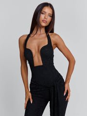 Vyorix GIGIANA JUMPSUIT BLACK