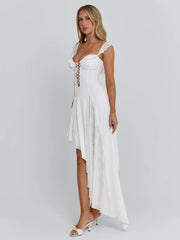 Vyorix BRISA MAXI DRESS WHITE